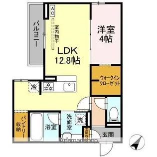 D CREST新川N【2階】の間取り