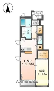 ロイヤルハイツ横浜【1階】の間取り