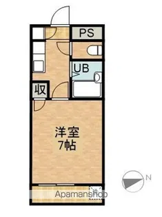 プチメゾン大淀【301号室】の間取り