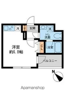 HF上石神井レジデンス【7階】の間取り
