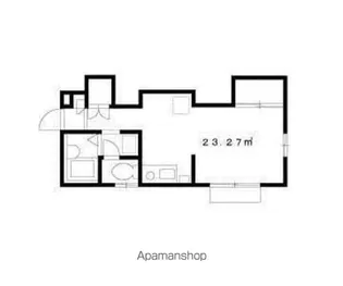 ソレイユ広尾【1階】の間取り