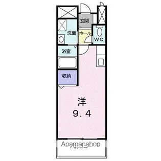 リフティ新浜 Ⅰ【2階】の間取り
