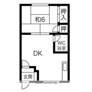 グリーンハイツ(東札幌)【203号室】の間取り