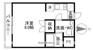 プログレッソ【4階】の間取り