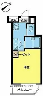 スカイコート市ヶ谷第5【101号室号室】の間取り