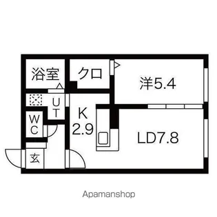 MAISON DE HIRO【306号室】の間取り