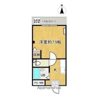 エンジェリマンション【2階】の間取り