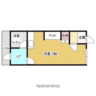 つつじ荘【1階】の間取り