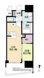 セレニテ新大阪ミラク弐番館【4階】の間取り