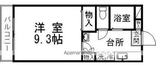 小松グリーンハイツ【205号室】の間取り