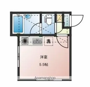 屏風浦ニースの杜【2階】の間取り