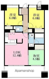 アルファステイツ市駅前【902号室】の間取り