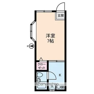 HEIM MIYACHIⅡ【1階】の間取り