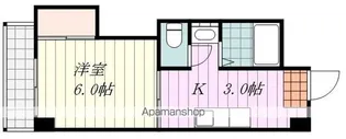 コンソラーレ城北【507号室】の間取り