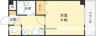 巽ハイツ【405号室】の間取り