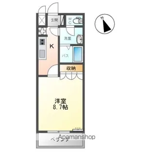 そよ風【1階】の間取り