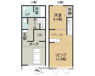 ソアラプレイスA【103号室】の間取り