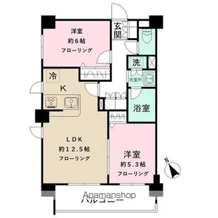 NーSTAGE 赤羽志茂【5階】の間取り