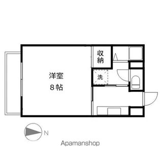 グリーンハイムA棟【2階】の間取り