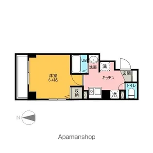 メゾンドロゼ【2階】の間取り