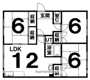 ハイツ井田【2階】の間取り