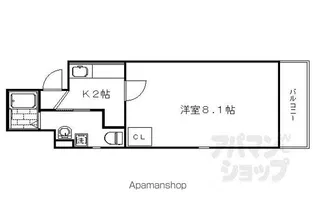 ドーリアNEXT花園【3-C号室】の間取り