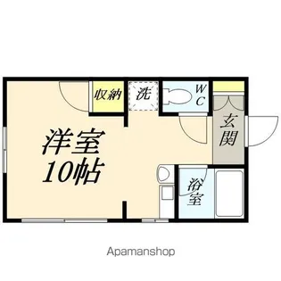 アドラシオン京橋【C-3号室】の間取り