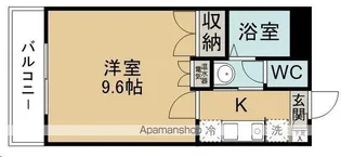 エルスタンザ仙台八木山【210号室】の間取り