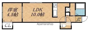 アイプラス平岸【2階】の間取り