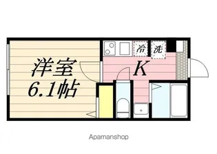 オーロラヴィラ松戸【1階】の間取り