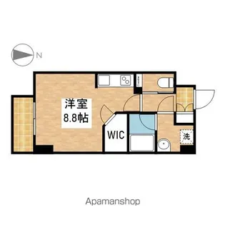 フォートイースト筒井【6階】の間取り