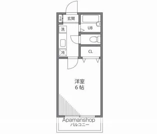 サンフォレスト【1階】の間取り