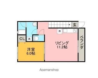 Ami【2階】の間取り