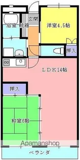 UMK延岡ビル【307号室】の間取り