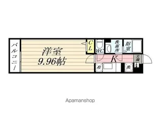 プレジールSORA【1階】の間取り