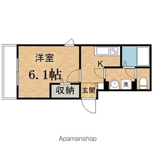 アリビオ南大沢【2階】の間取り