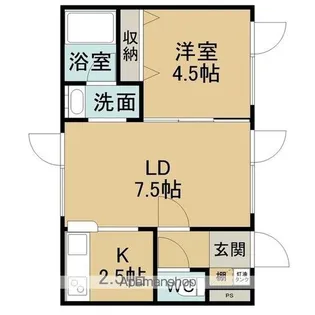 アルファ2【1階】の間取り