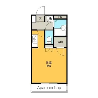 フレッサ昭和【105号室号室】の間取り