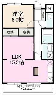 セントラルハイツ屋島【4階】の間取り