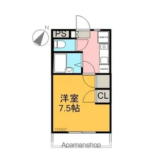CLACSY TWO【103号室】の間取り