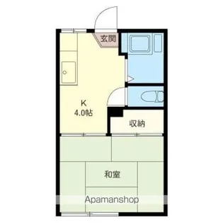 MYコーポ【201号室】の間取り