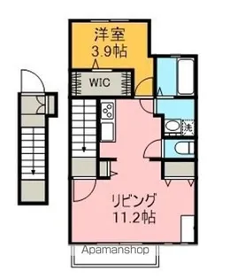 PEANUTS HOUSE(ピーナッツハウス)【2階】の間取り