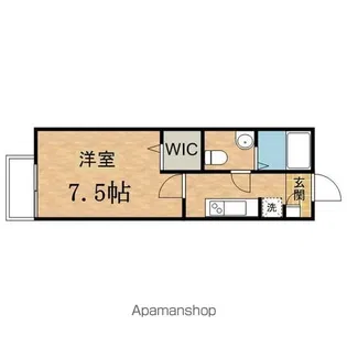 オークコート【1階】の間取り