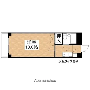 グリーンハイツ南久屋【402号室】の間取り