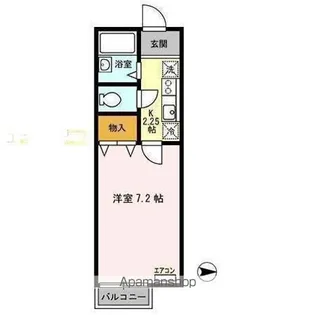 サンステージ東通【106号室】の間取り
