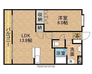 クレッシェンド【1階】の間取り