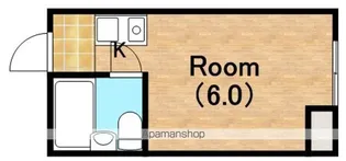 プレステージ北堀江【4階】の間取り