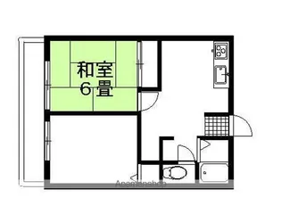 オオツカハイム【A202号室】の間取り