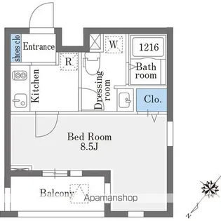 LA DOUCEUR巣鴨EAST【1階】の間取り