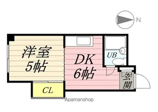 メイゾン麻生【205号室】の間取り